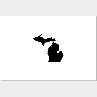 Michigan Black Posters and Art